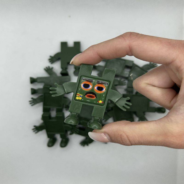 Klocki Meli Emoti Wojsko 12 figurek – zestaw tematyczny 3+