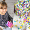 Różowe klocki konstrukcyjne Meli Constructor Pink 600 el. 5+