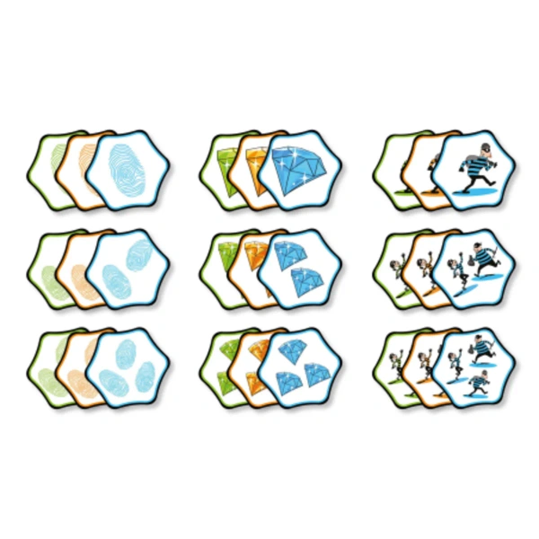 Hands Up! detective card game 60 cards – FlexiQ 7+