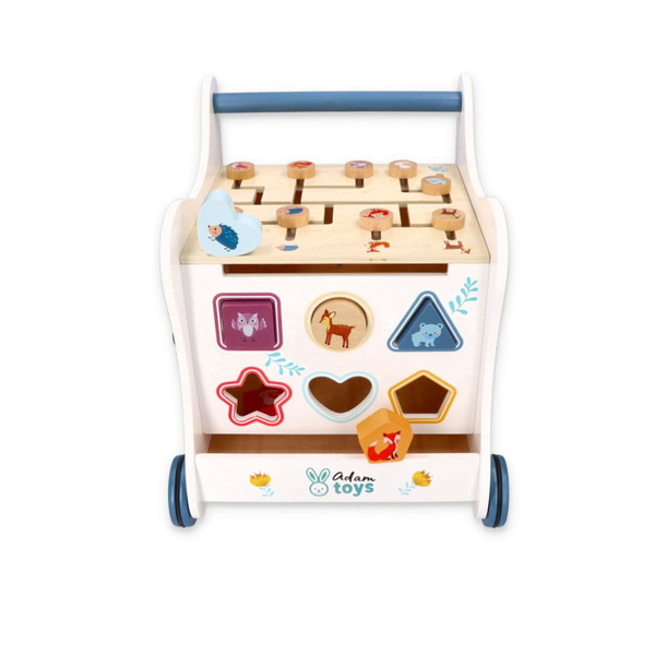 Wooden pusher - Forest adventure