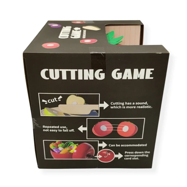 Truskawka - zabawki do krojenia owoce warzywa 26 el. – Jinkee 3+