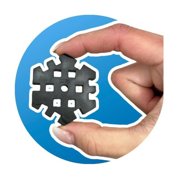 Klocki konstrukcyjne Meli Basic Constructor Edu 1100 el. 3+
