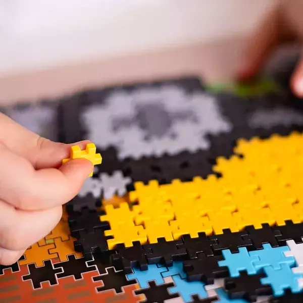 Meli Minis Build 2-in-1 Crane and Bulldozer blocks 500 el.