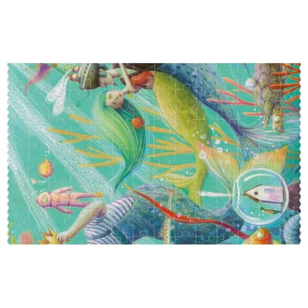 Londji Moja syrenka brokatowe puzzle 350 el. - 8+