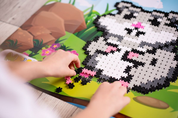 Klocki Meli Minis Fluffy 2w1 500 elementów – układanka 4+