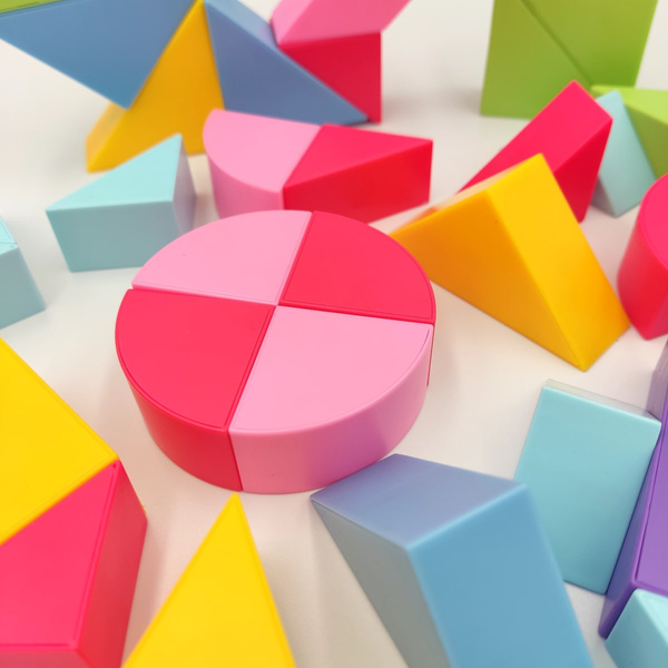 Klocki Magnetyczny Tangram - Magic Big Tangram 60 el.