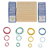 Wooden manipulative board - Geoplan game