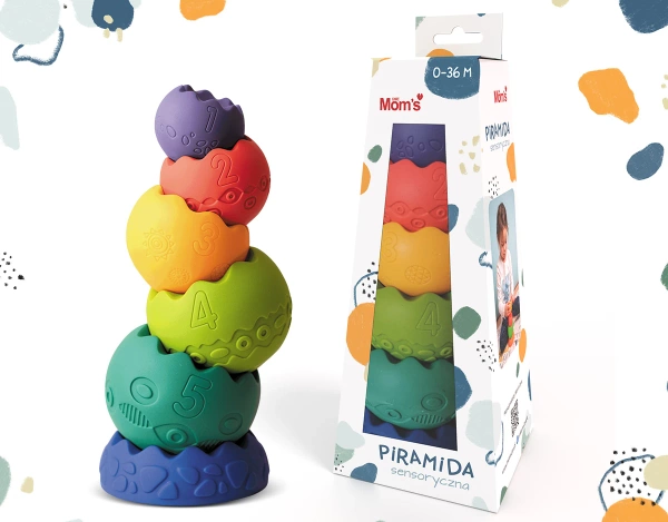 Sensory Pyramid - pastel