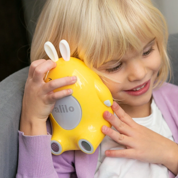 Alilo Happy Bunny P1 YELLOW - yellow