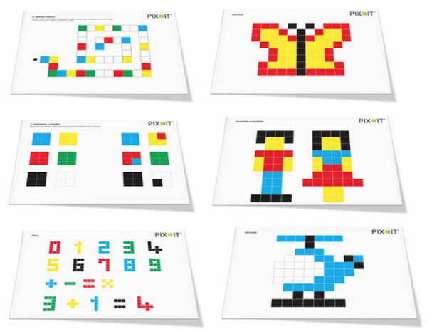 PIX-IT Na start 180 elementów silikonowych – Pix-it 4+