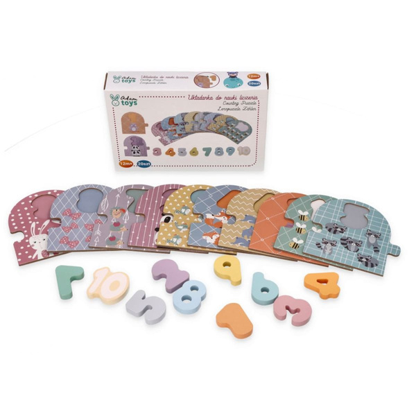 Puzzle for toddlers to learn counting
