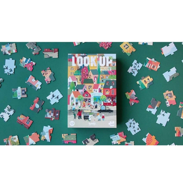 Londji Look Up! Observation Puzzle 100 pcs with Game 5+