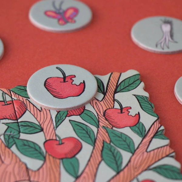 Puzzle dla dzieci 3 lat Ogród Króliczków – Londji 24 el.