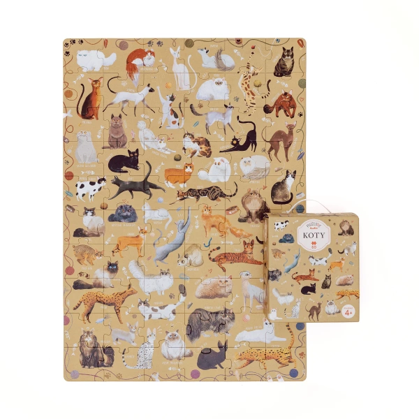 Puzzlove CzuCzu Koty 60 el. 4+