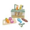 Wooden Kitchen Accessories Play Set 12 pcs – Kabi 3+