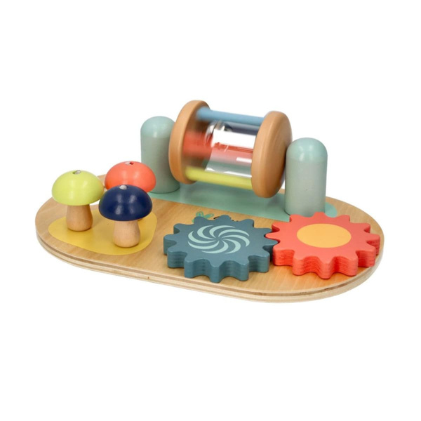 Wooden sensory activity board