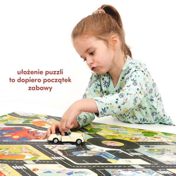 Duuuże puzzle Droga 3+