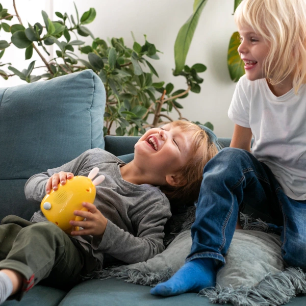 Alilo happy bunny P1 BLUE - blue