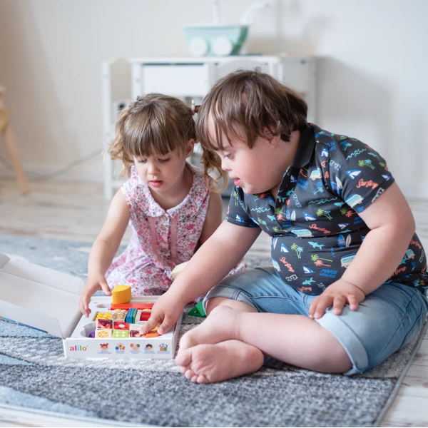 Magnetic blocks Alilo - math - 30 el.