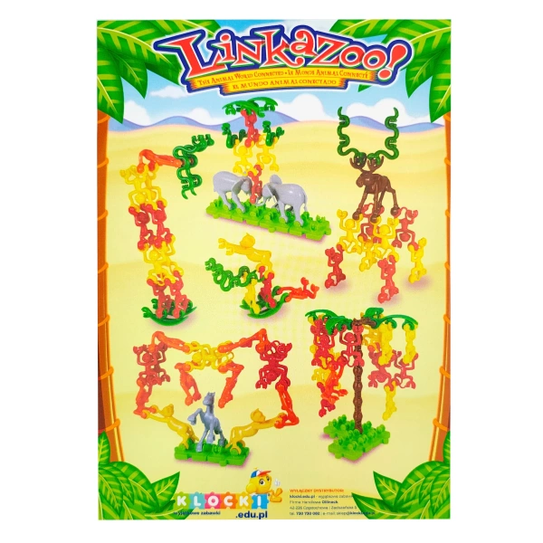 Animal RopeZoo 216 el. - educational building blocks