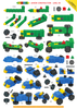 Morphun 10 Vehicles 251 el. - Construction blocks 