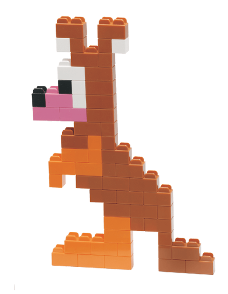 Klocki ArchiPets 630 el. konstrukcyjne zwierzątka – Little Architect 5+