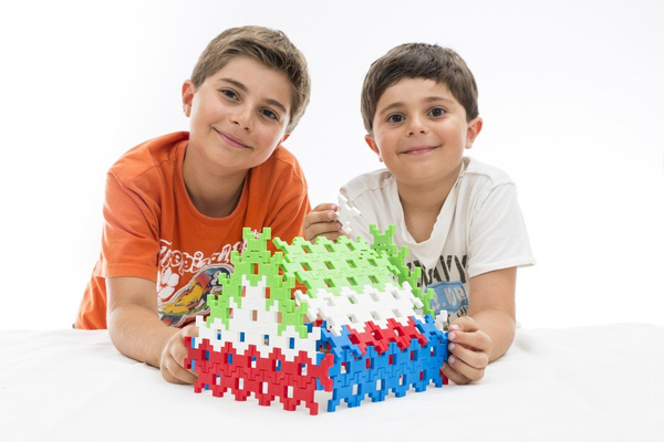 Klocki konstrukcyjne Incastro Cube XL 100 el. – od 4 lat