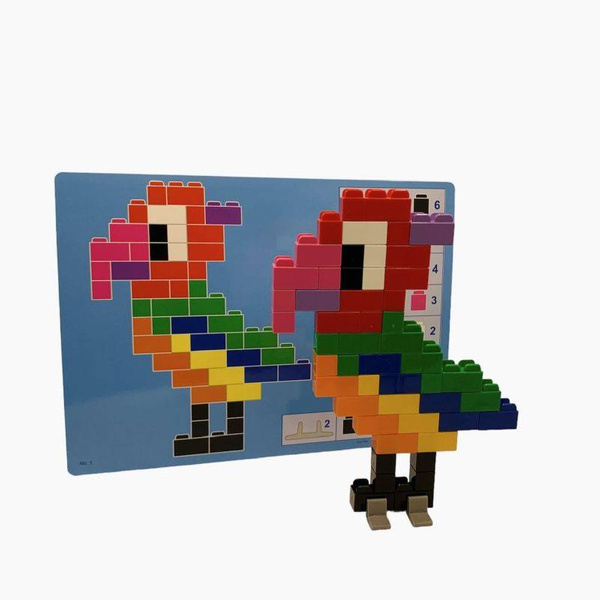 Klocki ArchiPets 630 el. konstrukcyjne zwierzątka – Little Architect 5+