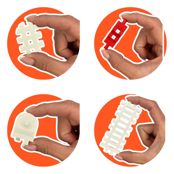 Mini Waffle Constructor Expert 301 el. blocks.