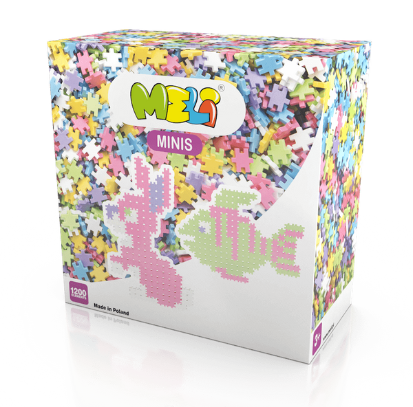 Meli Minis Pastel 1200 el construction blocks.