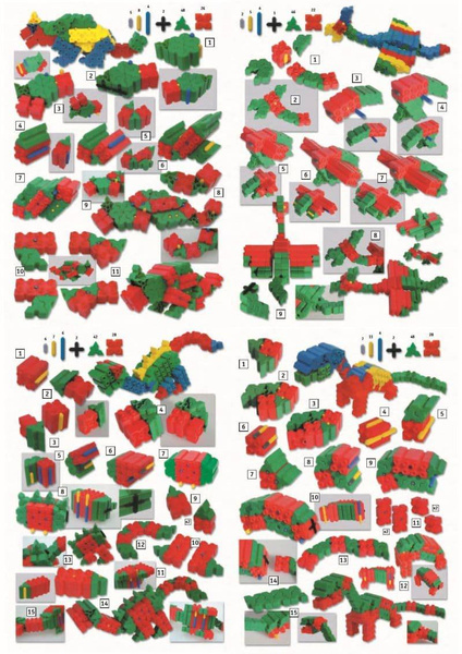 Klocki konstrukcyjne Morphun Dinozaury 100 el. – od 5 lat