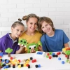 Klocki konstrukcyjne Meli Cube 100 elementów 3D – zestaw 3+