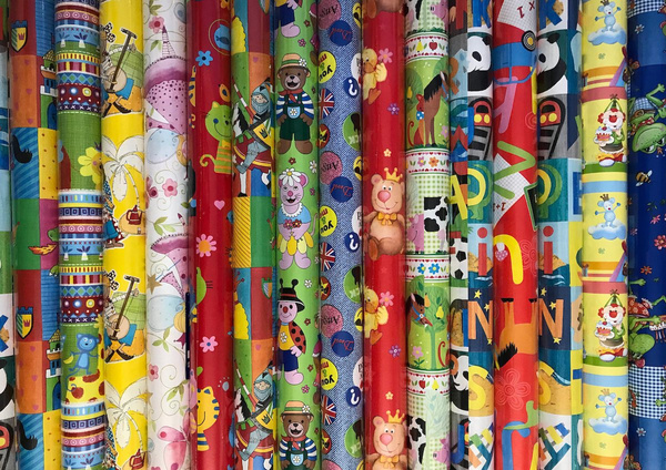 Gift packaging for a girl