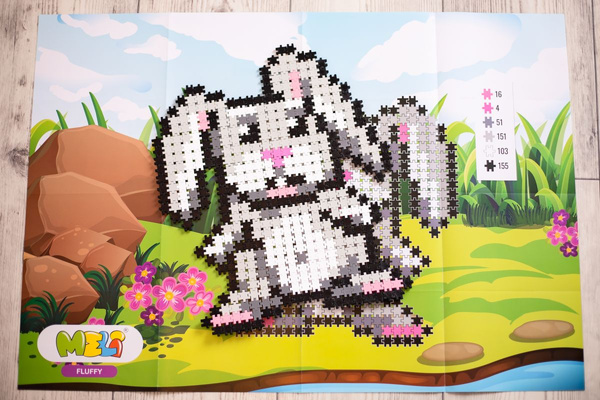 Meli Minis Fluffy 2-in-1 500 el.