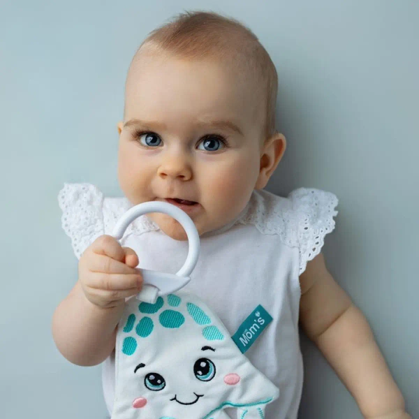 Szeleszcząca szmatka zawieszka Meduza dla niemowląt 0+ Mom's Care