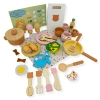 Wooden Kitchen Playset 40+ Pieces for Kids – Kabi 3+