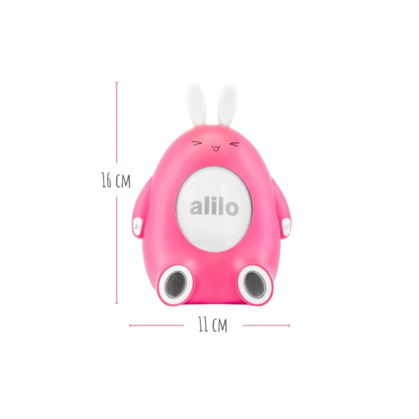 Króliczek Alilo Happy Bunny P1 PINK - różowy