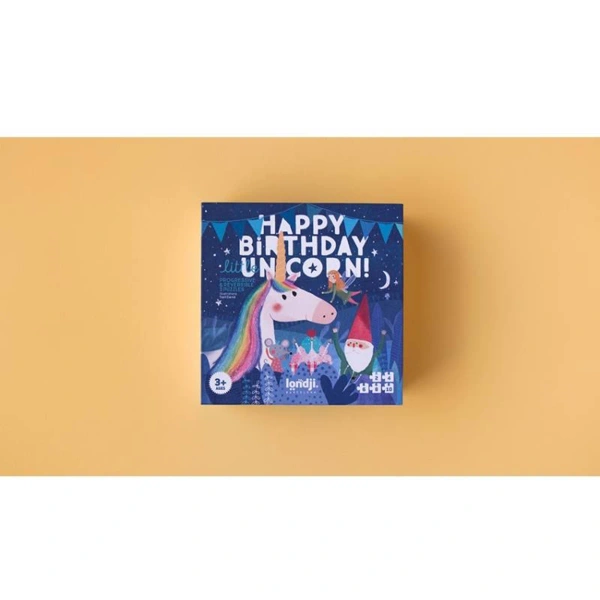 Puzzle progresywne Urodziny Jednorożca 5 układanek – Londji 3+