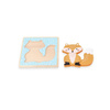 Wooden puzzle for toddler - Fox