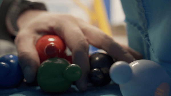 Klocki konstrukcyjne Loowi i Big Loowi mix kulki 200 elementów 3+