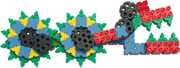 Morphun Krokodyle i koła zębate 251 el. – klocki 4+