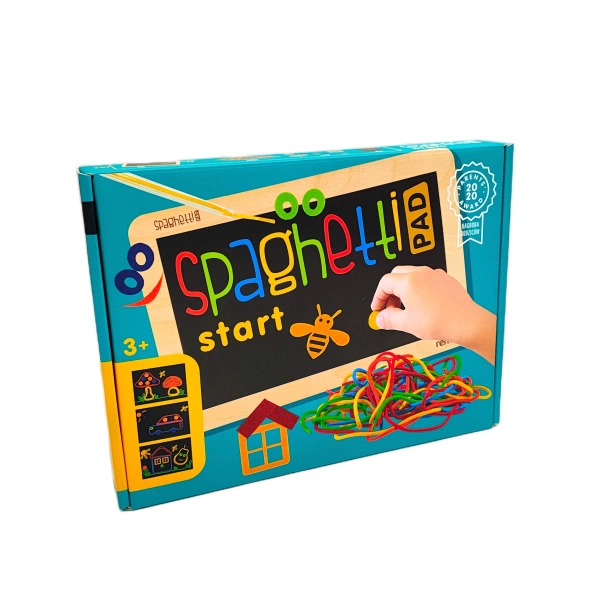 Spaghetti Pad Start tabliczka do rysowania sznurkami – Korbo 4+
