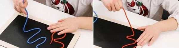 Spaghetti Fluo Plaque