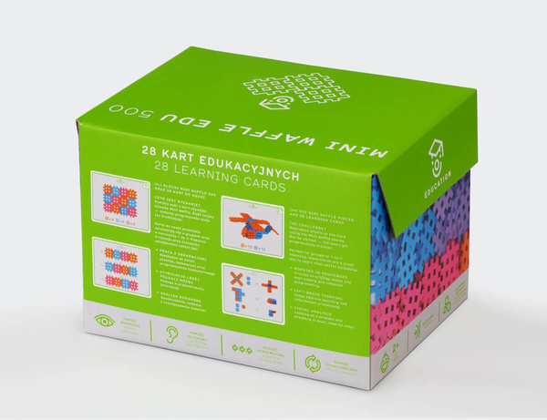 Educational set - Mini Waffle EDU blocks 500 el.