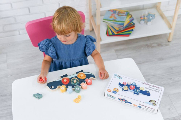 Jigsaw puzzle for the youngest - Dinosaur