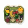 Cutting vegetables and fruits 18 pcs in case – Jinkee 3+