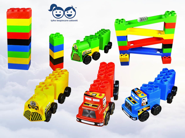 Bricks Giant Vehicles + Slide 103 el.