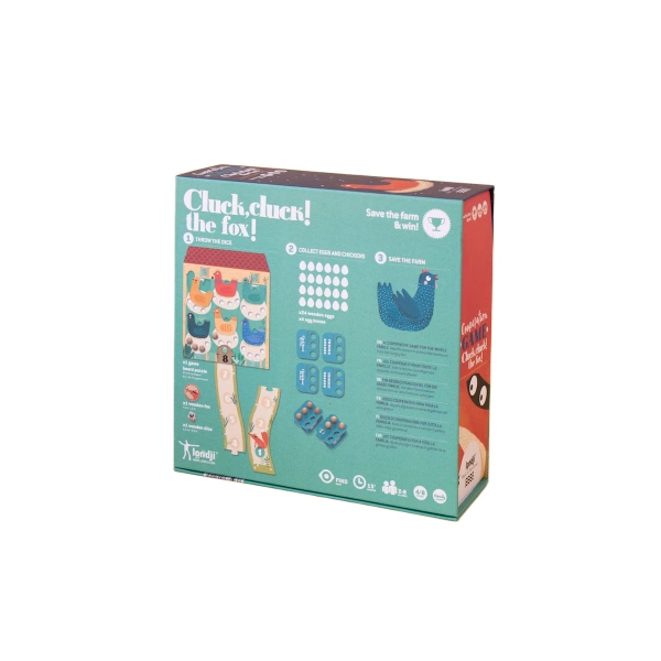 LONDJI Puk Game! Puk! Here's the fox! - family board game