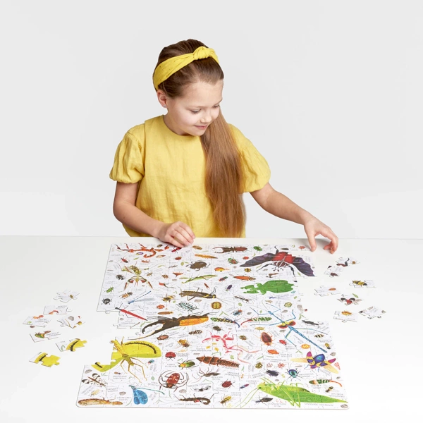 Puzzle CzuCzu Puzzlove Owady 200 elementów 6+