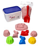 Set - ColourSand kinetic sand 2kg pink + molds and shovel